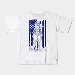 Cowboy P R t shirt Kids T-Shirt